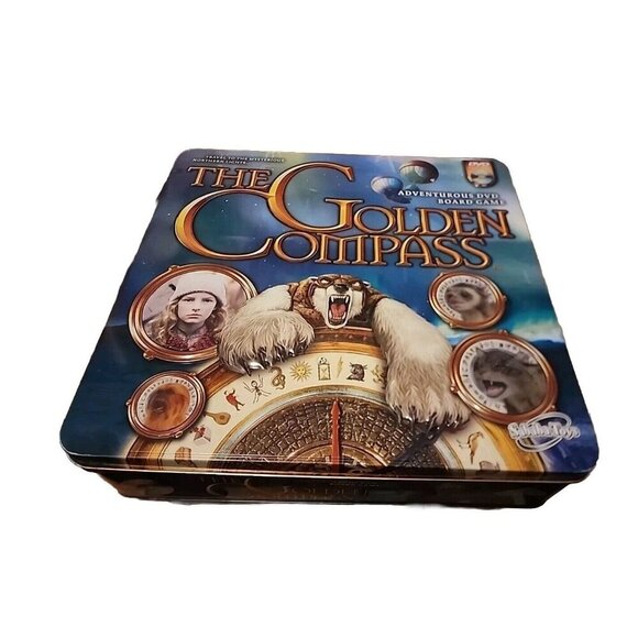 The Golden Compass Adventurous DVD board Game in Tin 2007 - Picture 1 of 16